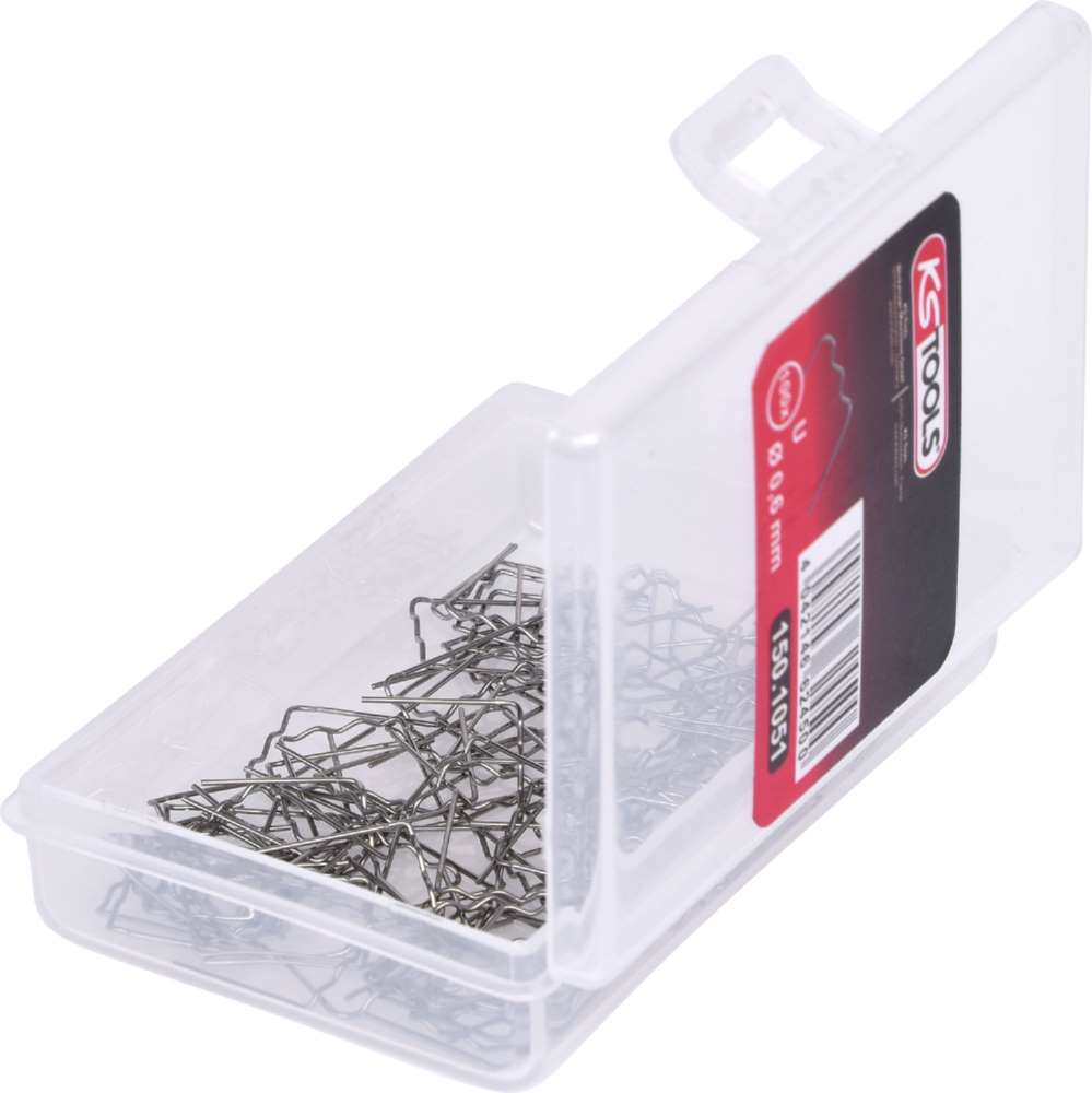 Produktbild KS Tools Reparaturklammer U-Form Durchmesser 0,6 mm 100 Stück bild 3