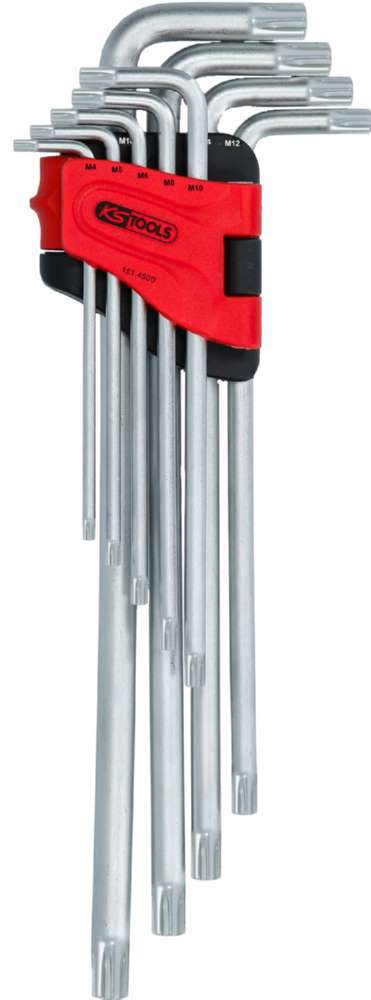 Produktbild KS Tools Winkelstiftschlüsselsatz Ribe XL 9 Teile