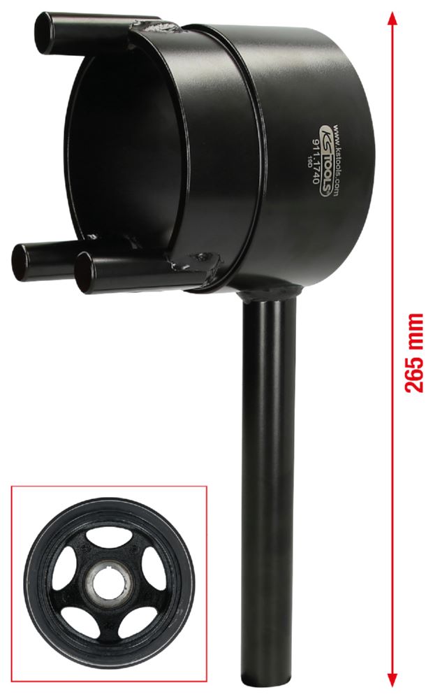 Produktbild KS Tools KFZ Riemenscheiben Gegenhalte Schlüssel 265 mm bild 6