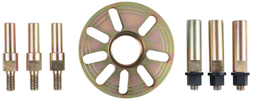 Produktbild KS Tools Riemenscheiben Gegenhalte Schlüssel Satz für Mercedes 7 Teile