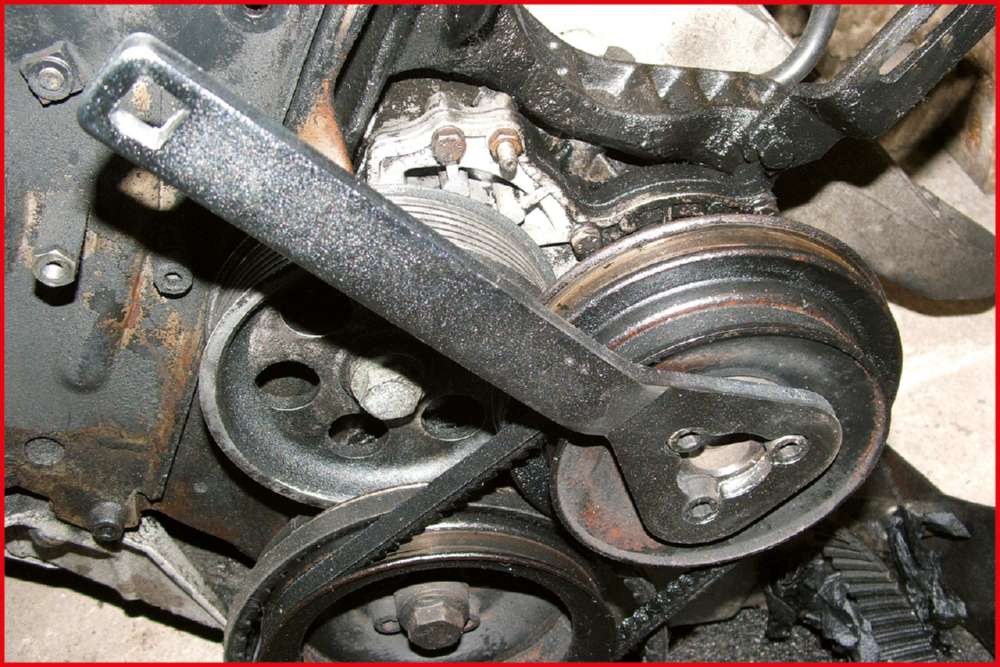 Produktbild KS Tools 1/2 Zoll Riemenscheiben Halteschlüssel Typ 1 Länge 250mm bild 2