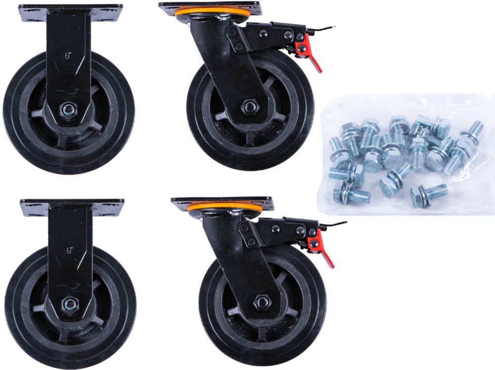 Produktbild KS Tools Rollen-Satz zu Werkstattwagen P45 inklusive Schrauben