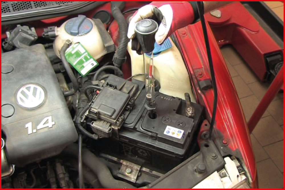 Produktbild KS Tools Säureprüfer für Batterieflüssigkeit Länge 280mm bild 3