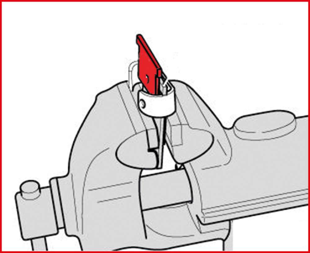 Produktbild KS Tools Schalldämpfer Spann Keil Satz für Volkswagen 3 Teile