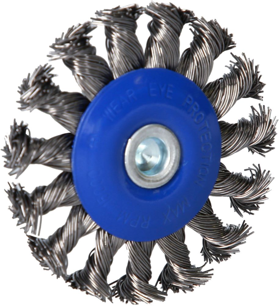 Produktbild Brilliant Tools Scheibenbürste gezopft Durchmesser 75 mm mit 6 mm Aufnahme bild 4