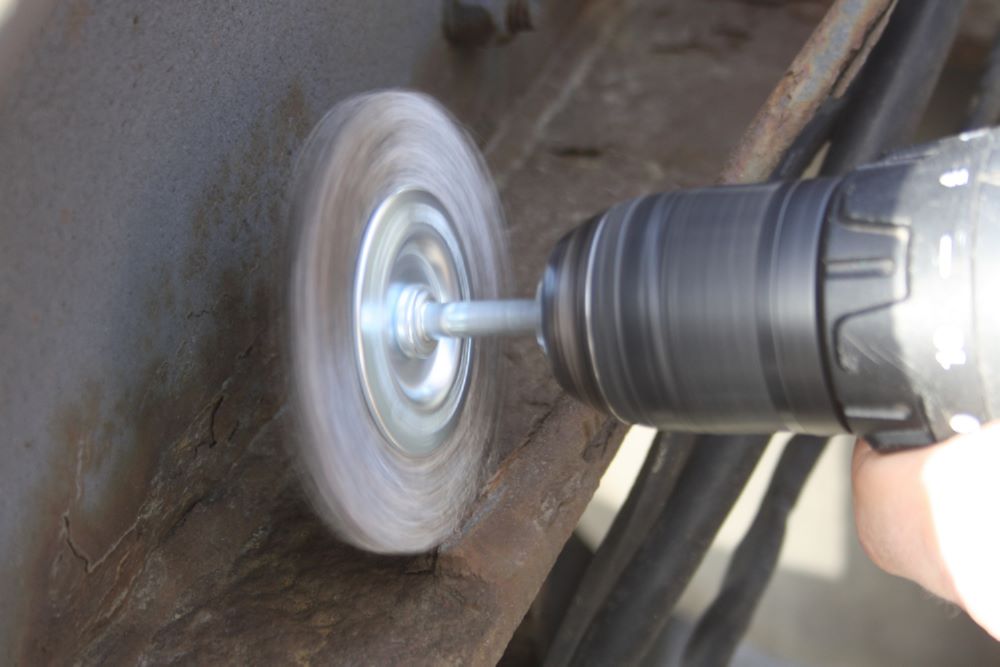 Produktbild Brilliant Tools Scheibenbürste gezopft Durchmesser 75 mm mit 6 mm Aufnahme bild 9