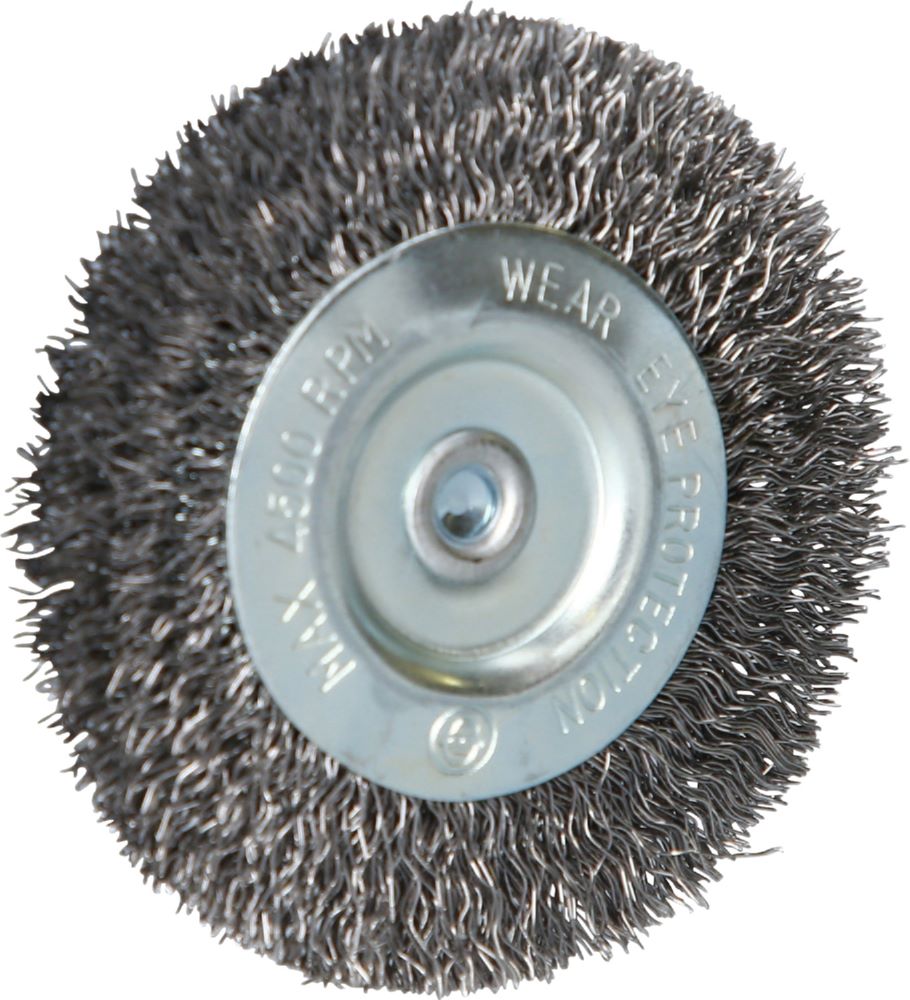 Produktbild Brilliant Tools Scheibenbürste Durchmesser 75 mm mit 6 mm Aufnahme bild 4