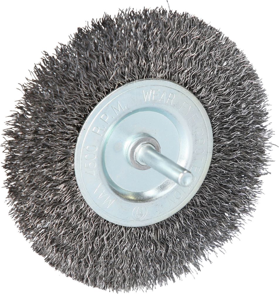 Produktbild Brilliant Tools Scheibenbürste Durchmesser 100 mm mit 6 mm Aufnahme bild 2