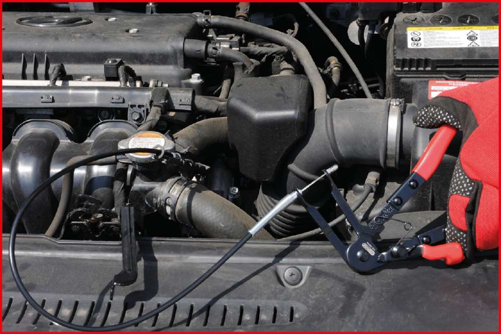 Produktbild KS Tools Schlauchschellenzange Bowdenzug 650mm bild 7