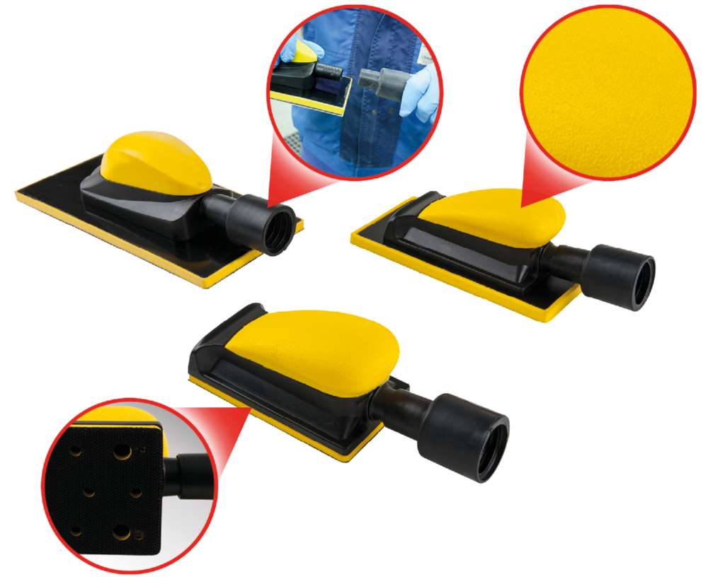 Produktbild KS Tools Schleif Handblock Satz 3 Teile bild 8