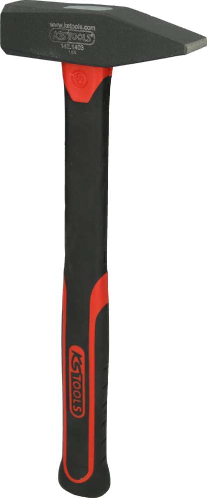 Produktbild KS Tools Schlosserhammer mit Fiberglasstiel 600g bild 4