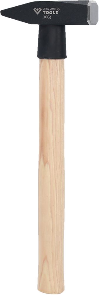 Produktbild Brilliant Tools Schlosserhammer mit Hickory Stiel 300 Gramm bild 3
