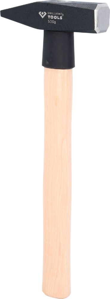Produktbild Brilliant Tools Schlosserhammer mit Hickory Stiel 500 Gramm bild 2