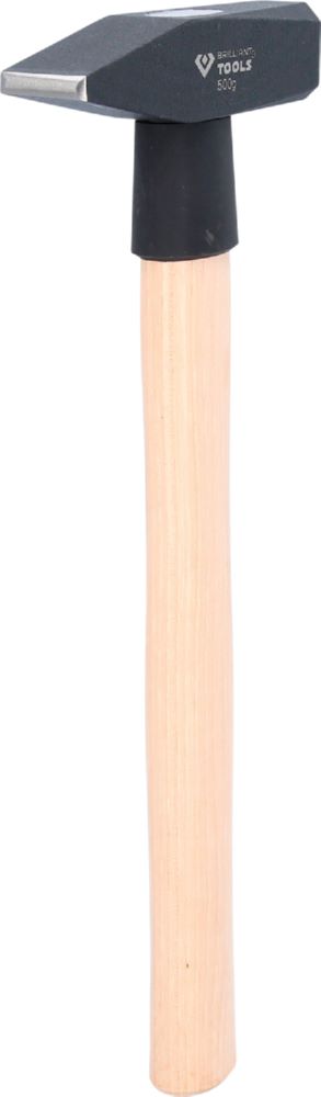 Produktbild Brilliant Tools Schlosserhammer mit Hickory Stiel 500 Gramm bild 4