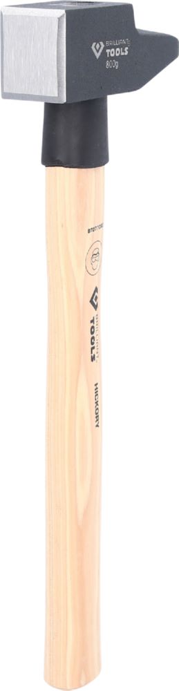Produktbild Brilliant Tools Schlosserhammer mit Hickory Stiel 800 Gramm französische Form bild 3