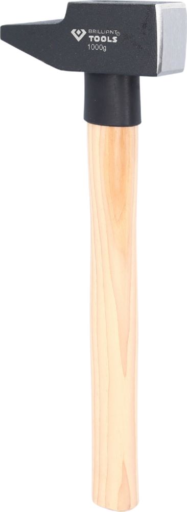 Produktbild Brilliant Tools Schlosserhammer mit Hickory Stiel 1000 Gramm französische Form bild 2