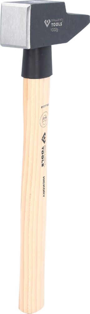 Produktbild Brilliant Tools Schlosserhammer mit Hickory Stiel 1000 Gramm französische Form bild 3