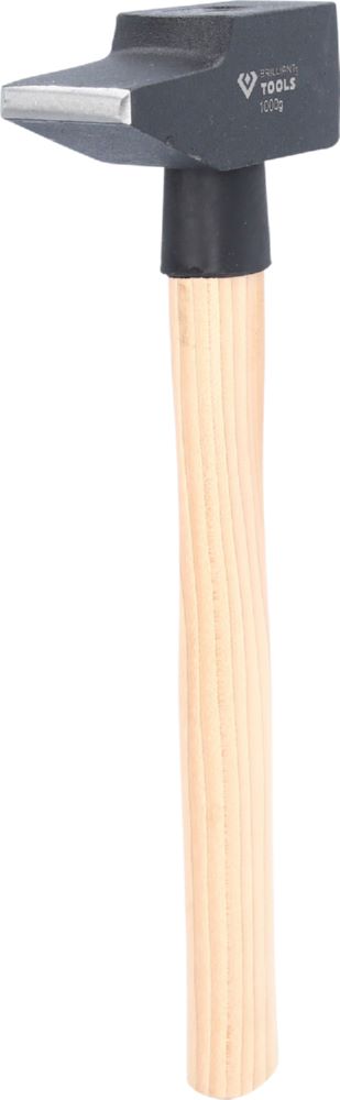 Produktbild Brilliant Tools Schlosserhammer mit Hickory Stiel 1000 Gramm französische Form bild 4