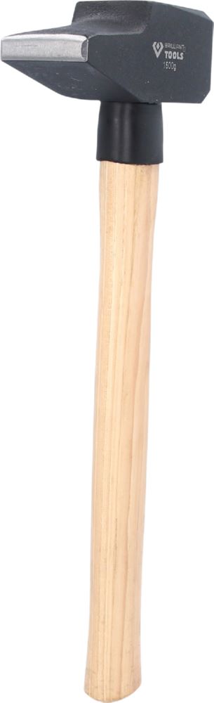 Produktbild Brilliant Tools Schlosserhammer mit Hickory Stiel 1600 Gramm französische Form bild 4