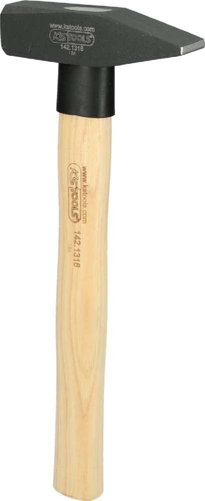 Produktbild KS Tools Schlosserhammer mit Hickorystiel 600g bild 4