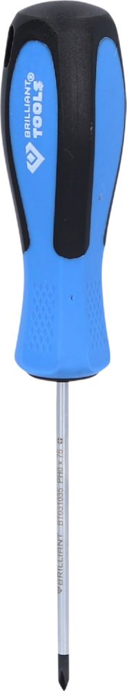 Produktbild Briliant Tools Schraubendreher PH0 x 75 mm Kreuzschlitz