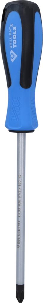 Produktbild Brilliant Tools Schraubendreher Kreuzschlitz PH3 x 150 mm bild 1