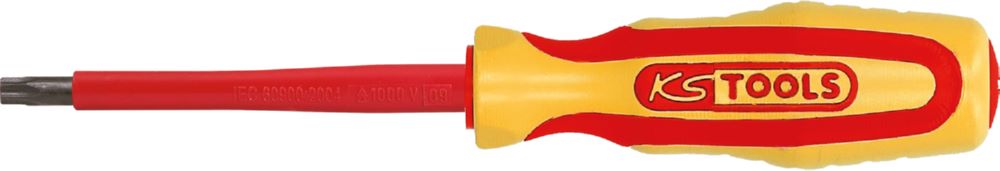Produktbild KS Tools Schraubendreher mit Schutzisolierung für Innen-Torx-Schrauben T40 bild 2