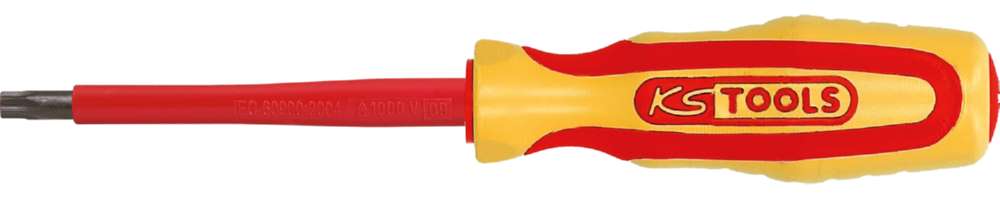 Produktbild KS Tools Schraubendreher mit Schutzisolierung für Innen-Torx-Schrauben T8