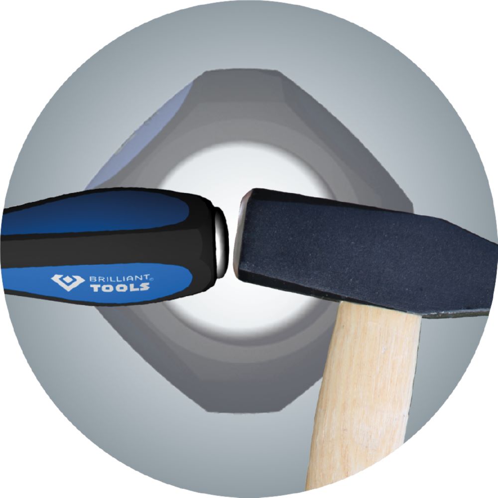 Produktbild Brilliant Tools Schraubendreher Schlitz mit Schlagkappe 6,0 x 100 mm bild 14