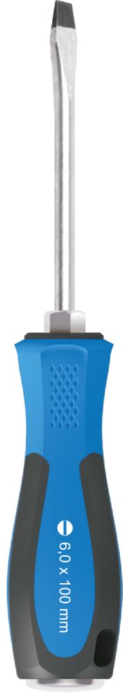 Produktbild Brilliant Tools Schraubendreher Schlitz mit Schlagkappe 6,0 x 100 mm bild 3