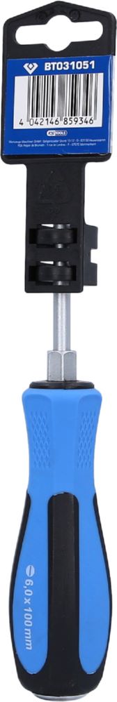 Produktbild Brilliant Tools Schraubendreher Schlitz mit Schlagkappe 6,0 x 100 mm bild 9