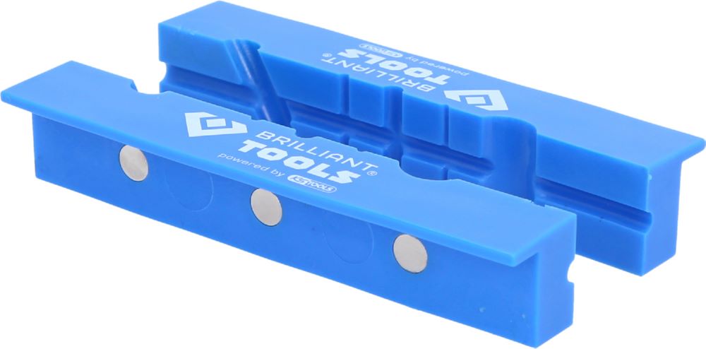 Produktbild Brilliant Tools Schonbacken Satz Kunststoff mit Nuten 150 mm bild 2