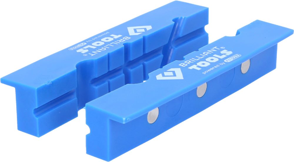 Produktbild Brilliant Tools Schonbacken Satz Kunststoff mit Nuten 150 mm bild 3
