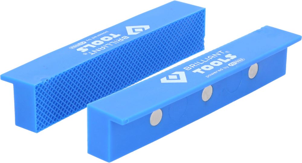 Produktbild Brilliant Tools Schonbacken Satz Kunststoff mit Struktur 150 mm