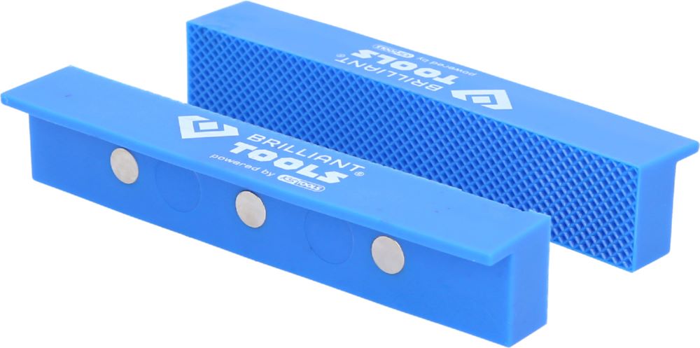 Produktbild Brilliant Tools Schonbacken Satz Kunststoff mit Struktur 150 mm bild 4