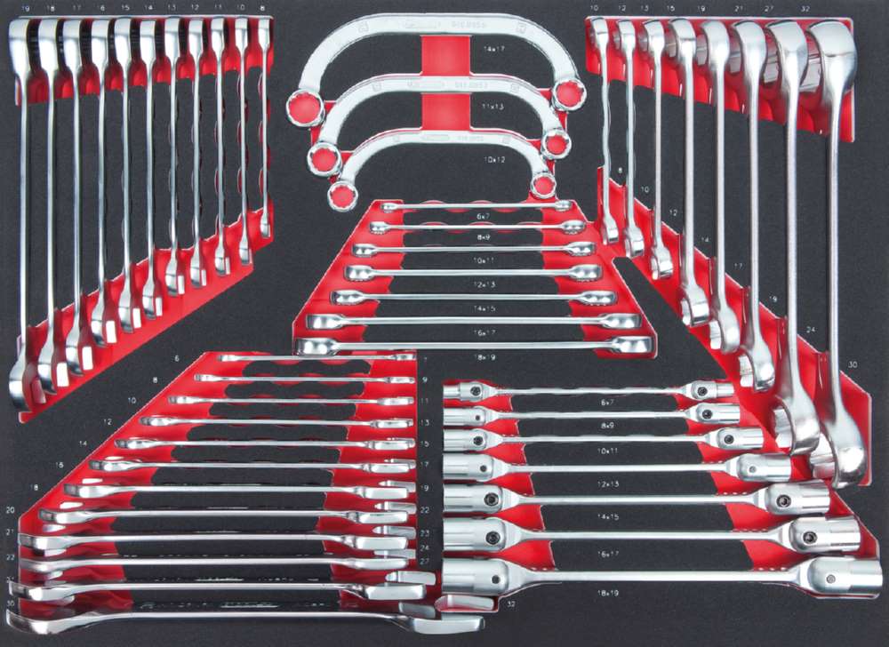 Produktbild KS Tools SCS Schlüssel Satz 48 teilig