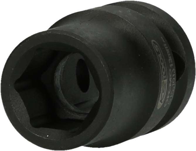 Produktbild KS Tools 1/2 Zoll Sechskant-Kraft-Stecknuss kurz Schlüsselweite 13 mm Gesamtlänge 38 mm