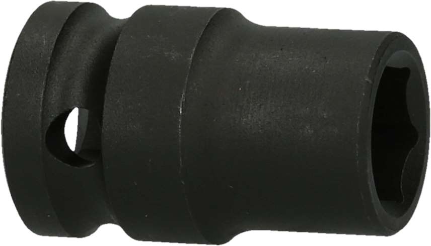 Produktbild KS Tools 1/2 Zoll Sechskant-Kraft-Stecknuss kurz Schlüsselweite 13 mm Gesamtlänge 38 mm bild 4