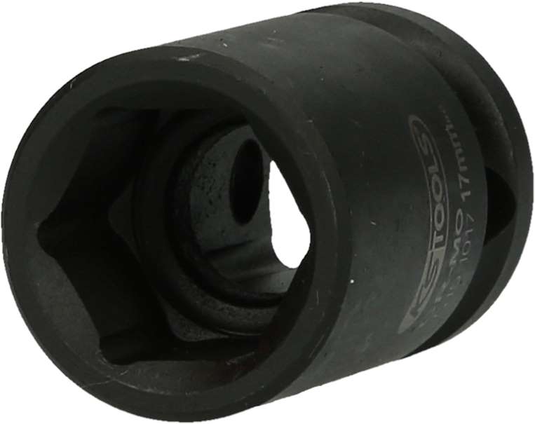 Produktbild KS Tools 1/2 Zoll Sechskant-Kraft-Stecknuss kurz Schlüsselweite 17 mm Gesamtlänge 38 mm