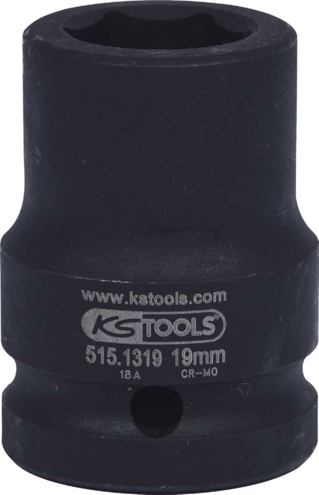 Produktbild KS Tools 3/4 Zoll Sechskant-Kraft-Stecknuss kurz 19 mm bild 5