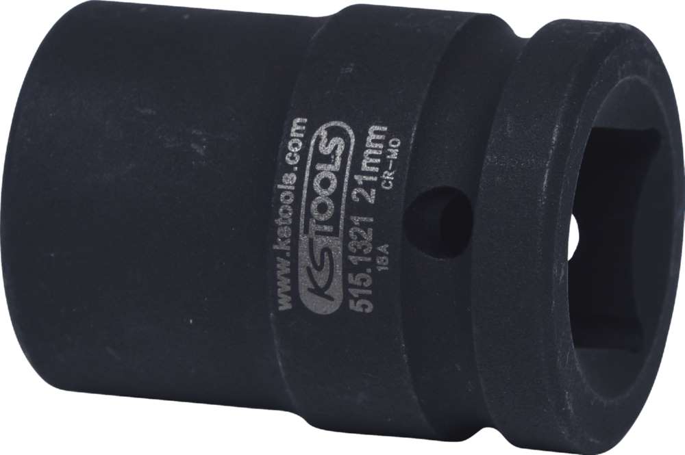 Produktbild KS Tools 3/4 Zoll Sechskant-Kraft-Stecknuss kurz Schlüsselweite 21 mm bild 2