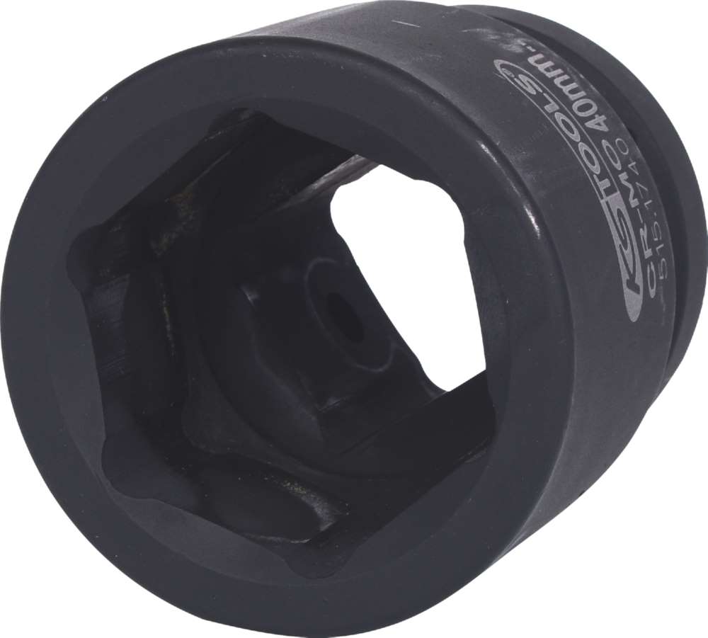 Produktbild KS Tools 1 Zoll Sechskant-Kraft-Stecknuss kurz Schlüsselweite 40 mm