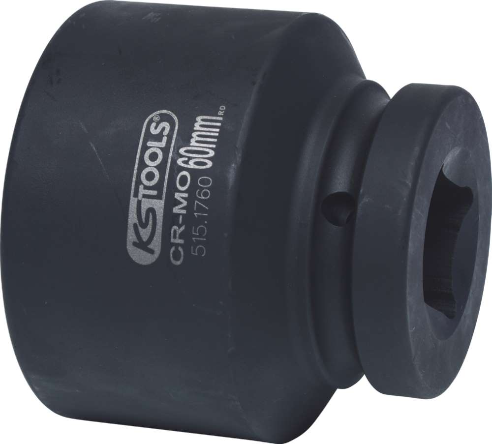 Produktbild KS Tools 1 Zoll Sechskant-Kraft-Stecknuss kurz Schlüsselweite 60 mm bild 2