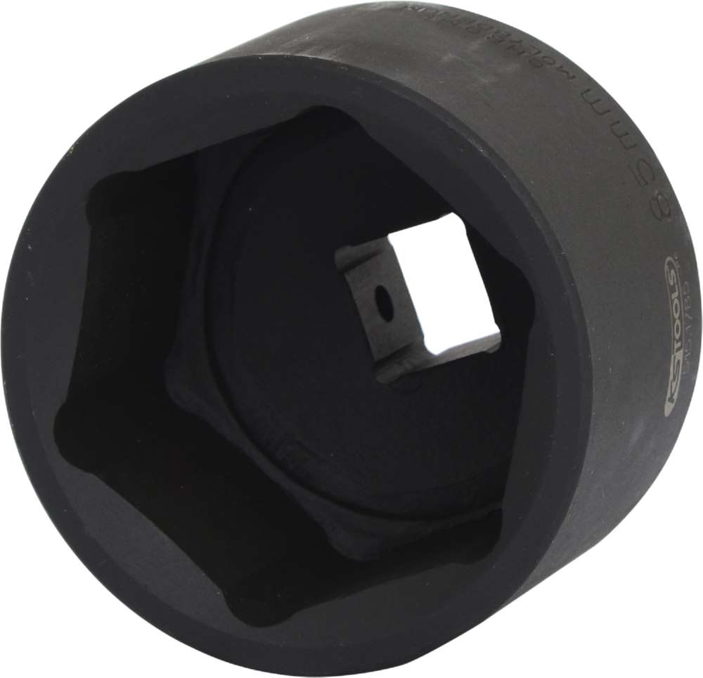 Produktbild KS Tools 1 Zoll Sechskant-Kraft-Stecknuss kurz Schlüsselweite 85 mm