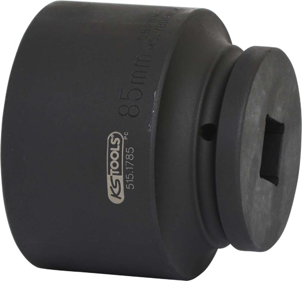 Produktbild KS Tools 1 Zoll Sechskant-Kraft-Stecknuss kurz Schlüsselweite 85 mm bild 2