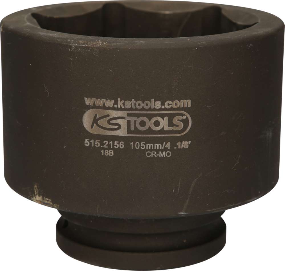 Produktbild KS Tools 1.1/2 Zoll Sechskant Kraft Stecknuss Schlüsselweite 105 mm kurz bild 6