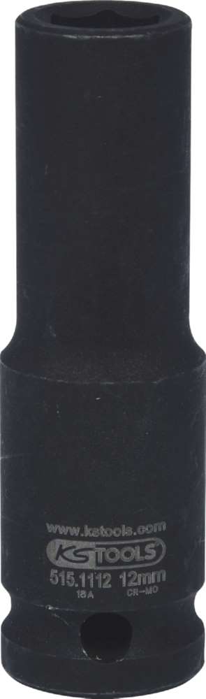 Produktbild KS Tools 1/2 Zoll Sechskant-Kraft-Stecknuss lang Schlüsselweite 12 mm bild 5