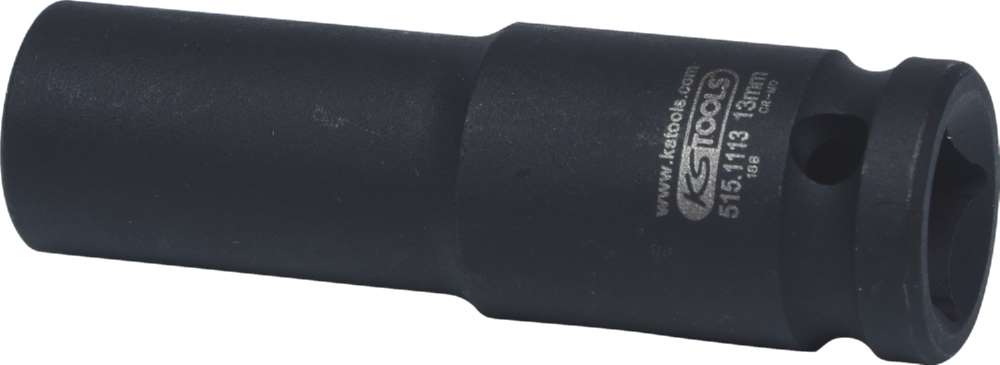 Produktbild KS Tools 1/2 Zoll Sechskant-Kraft-Stecknuss lang Schlüsselweite 13 mm bild 2