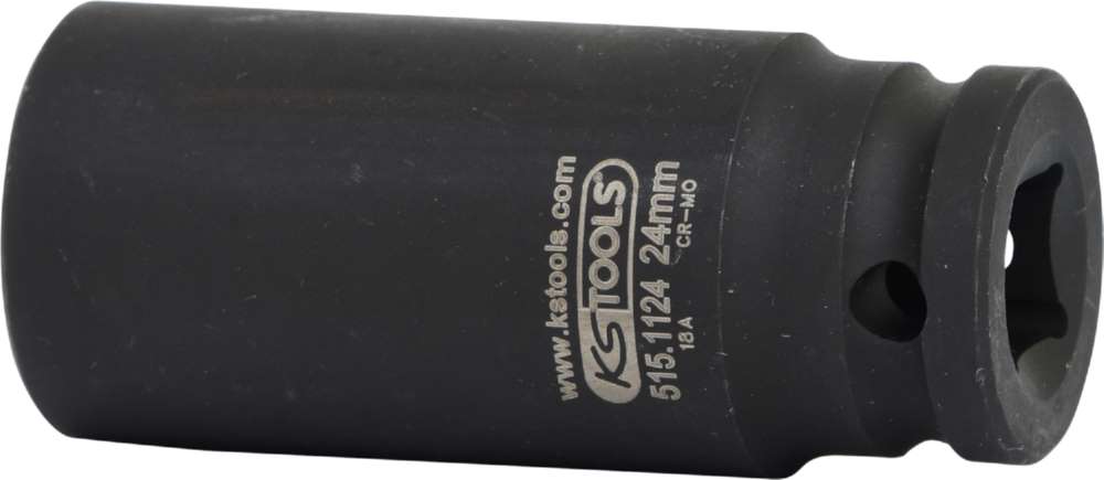 Produktbild KS Tools 1/2 Zoll Sechskant-Kraft-Stecknuss lang 24 mm bild 2