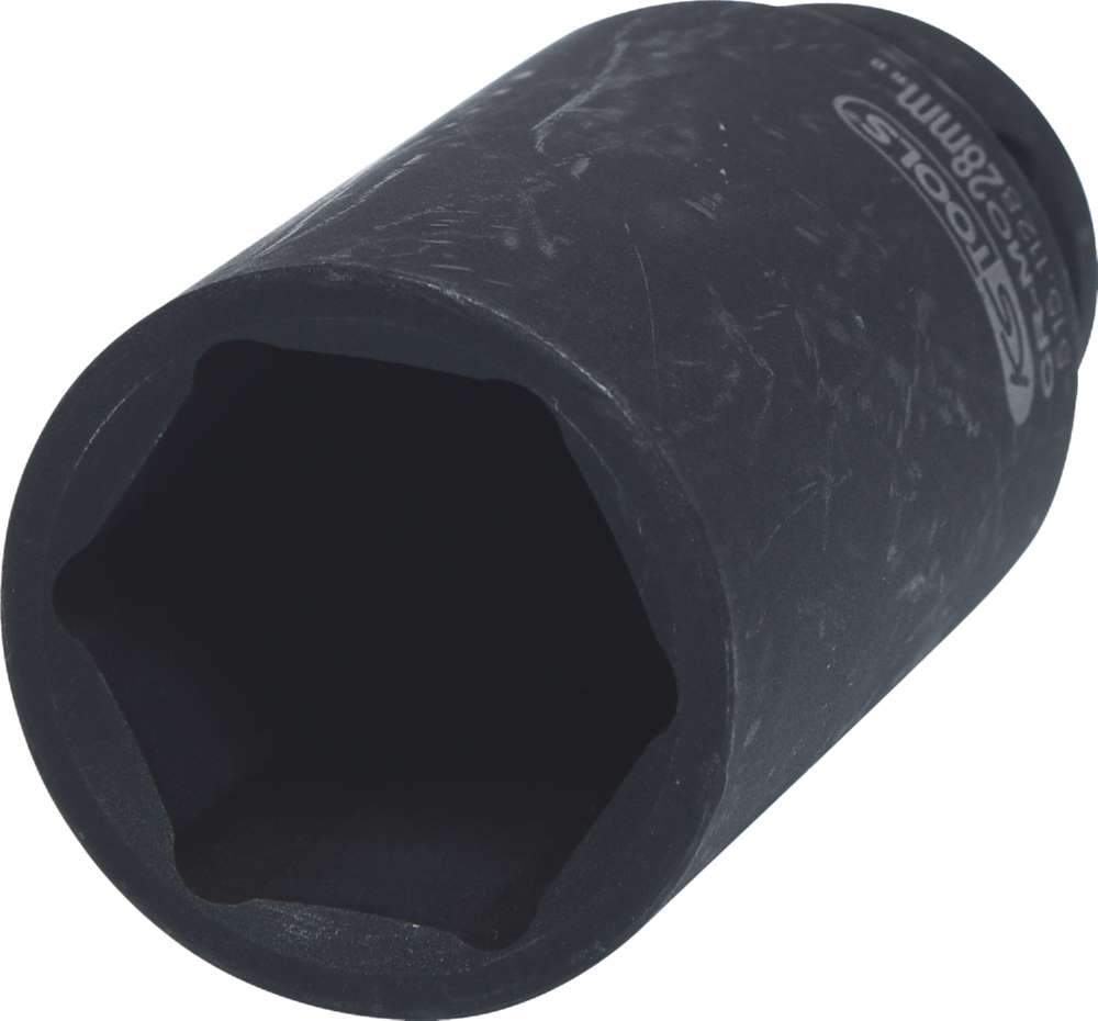 Produktbild KS Tools 1/2 Zoll Sechskant-Kraft-Stecknuss lang Schlüsselweite 28 mm
